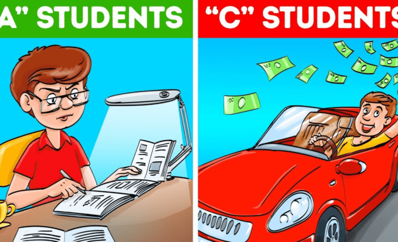 Rubbish – Why do A grade students work for C grade student?