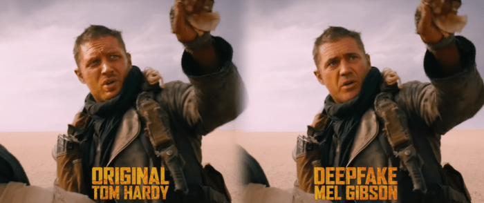 Mad Max deepfake